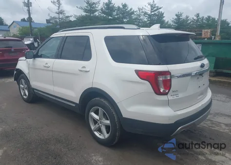 2017 Ford Explorer Xlt z USA, uszkodzony, nr VIN 1FM5K8D86HGE35182